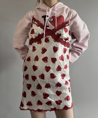 【USED】 Heart Pattern Lingerie Camisole /251206-003