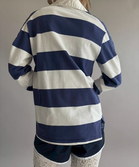 【USED】 DONMOOR Made in USA Rugby Shirt / 260228-003