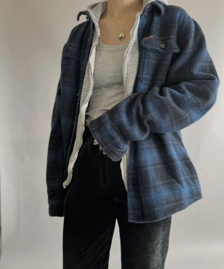 【USED】 Orvis Cotton Flannel Shirt / 221210-009