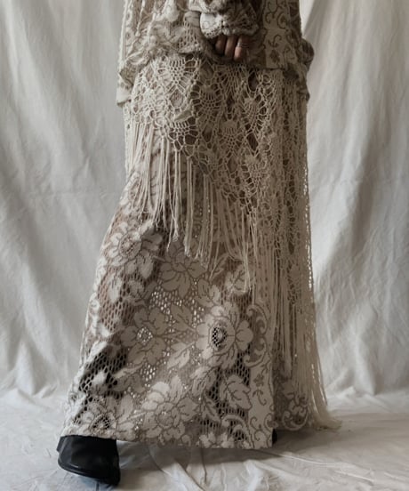 【RE;CIRCLE】 RE Lace L/S One-piece/210611-028