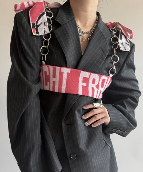 【RE;CIRCLE】 RE Mellow Soccer Muffler Harness  /  250327-001