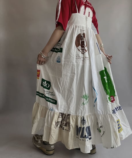 【RE;CIRCLE】RE Eco-Friendly Bag Camisole Long One-piece / 230525-007