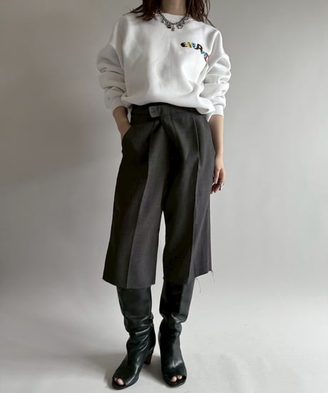【USED】 END IS NEAR 90's Jerzees L/S Sweat Top /250329-019