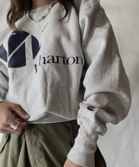 【USED】   Champion Reverse Weave Sweat Warton/211007-028