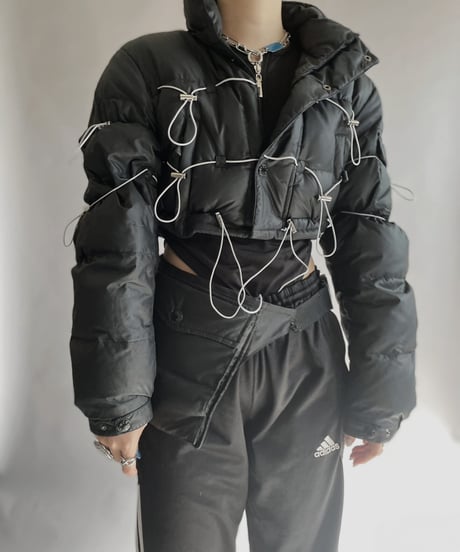 【RE;CIRCLE】 RE Draw Code Short Down Jacket + Sacosh / 230126-010