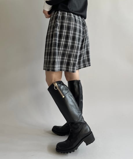 【USED】 LIZ GOLF Check Pattern Shorts /250118-004