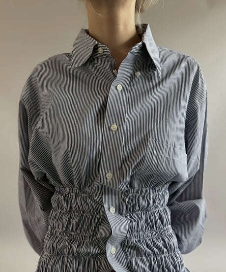 【RE;CIRCLE】 RE Shirring Shirt / 260504-007