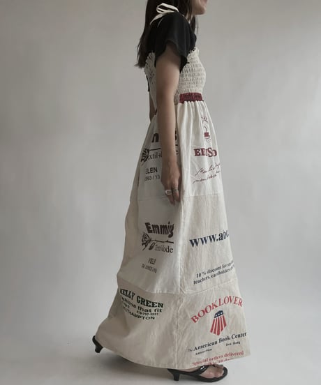 【RE;CIRCLE】 RE Eco-Friendly Bag Camisole One-piece / 220804-028