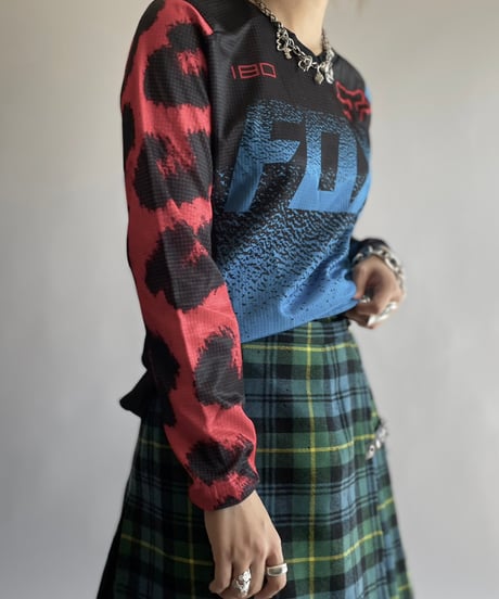 【USED】 FOX Patterned L/S Top /241006-040