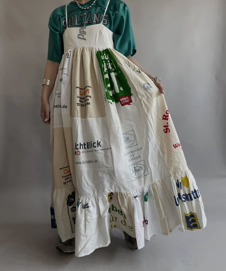 【RE;CIRCLE】RE Eco-Friendly Bag Camisole Long One-piece / 230525-010