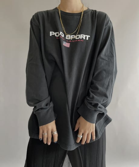 【USED】  Polo Sport Long Sleeved T-shirt / 221105-029