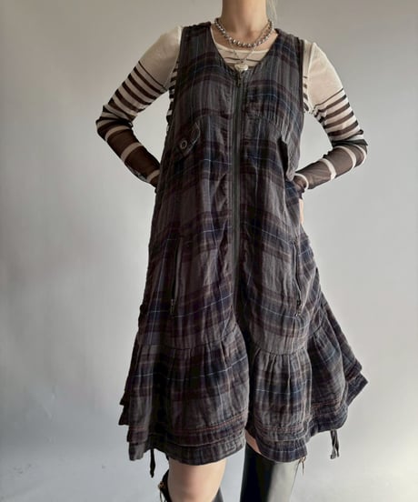 【USED】 Hooded N/S One-Piece  /251108-026