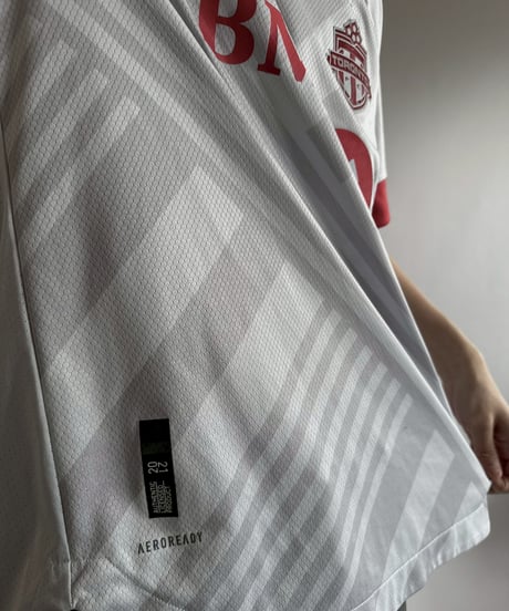 【USED】 adidas 20's TOLONT FC SOTELDO Soccer Shirt/ 250607-053