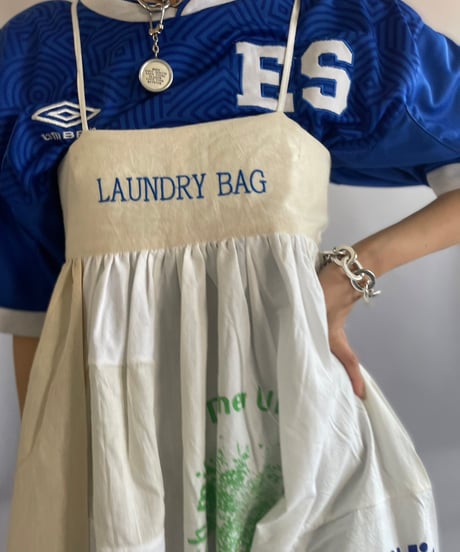 【RE;CIRCLE】RE Eco-Friendly Bag Camisole Long One-piece / 230525-001