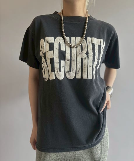 【USED】 Made in USA 100%OATS SECURITY T-Shirt / 260523-015