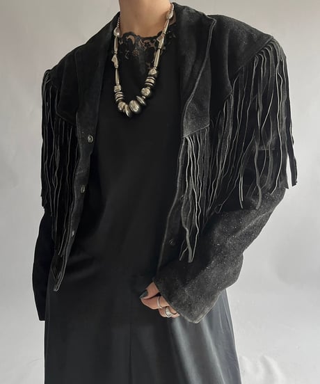 【USED】  El Venado Fringe Jacket /241214-005