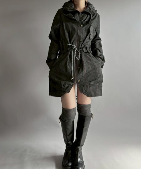 【USED】 Design Nylon Coat / 251115-028