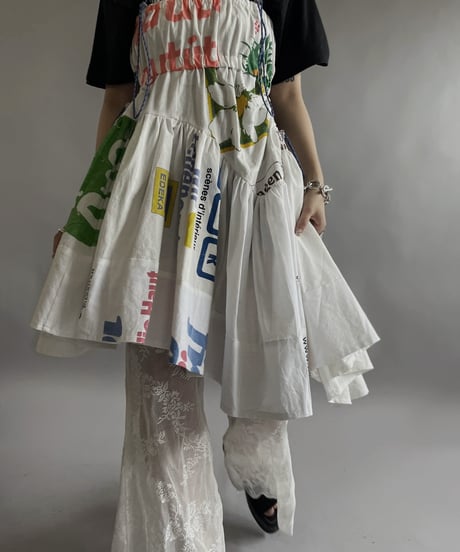 【RE;CIRCLE】RE Eco-Friendly Bag Code Camisole Middle One-piece / 240516-033