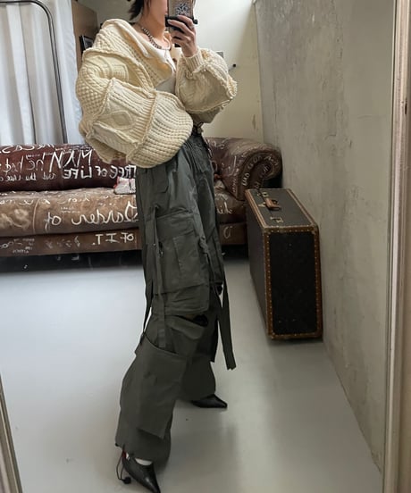 【USED】 Techno Pants (Khaki) / 230119-004