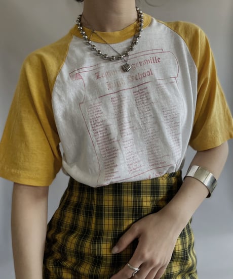 【USED】 S/S 80's Hanes raglan T-shirt / 230603-009