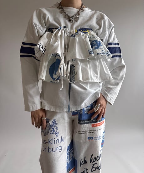 【RE;CIRCLE】RE Eco-Friendly Bag Rap Skirt/ 250313-002
