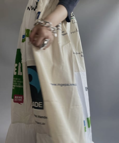 【RE;CIRCLE】RE Eco-Friendly Bag Camisole Long One-piece / 230727-008