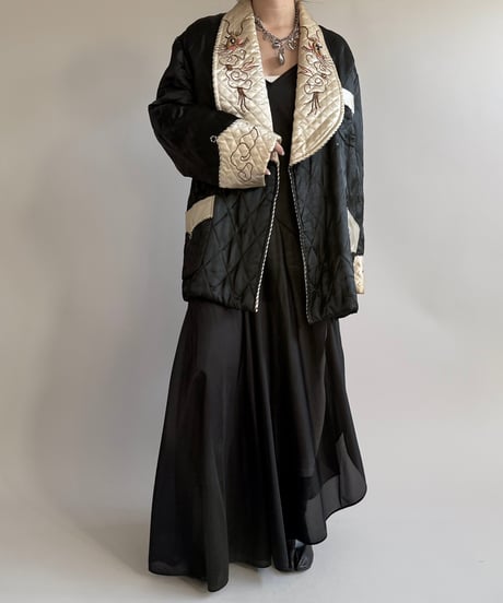 【USED】 50's Vintage Souvenir Gown /250104-012
