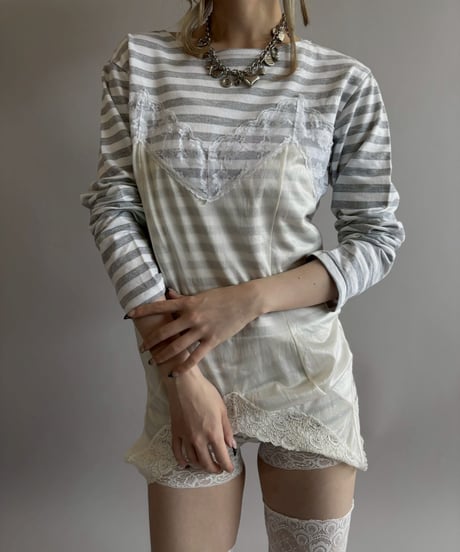 【RE;CIRCLE】 RE Border Cami / 260420-015