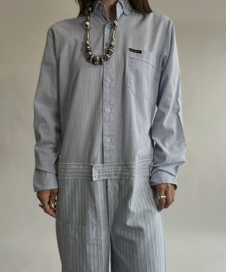 【RE;CIRCLE】 RE Shirt Jumpsuits / 220630-015