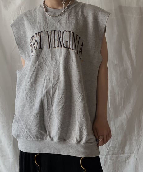 【RE;CIRCLE】 RE No-sleeve Sweat①/210414-005