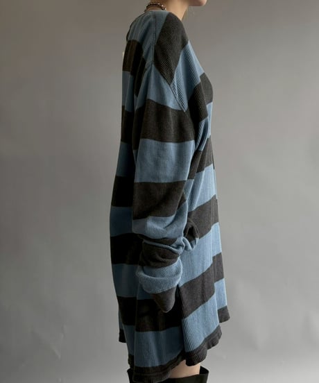 【USED】 Border Thermal L/S T-Shirt /251025-007