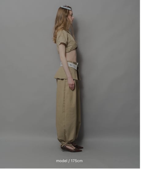 【再受注販売】  Chinatsu Aoyama×Dickies®︎ The Makers Pants Set Khaki / 260605-001
