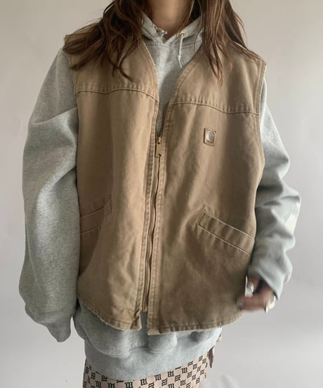 【USED】 Carhartt Sleeve Print Parker /241109-026