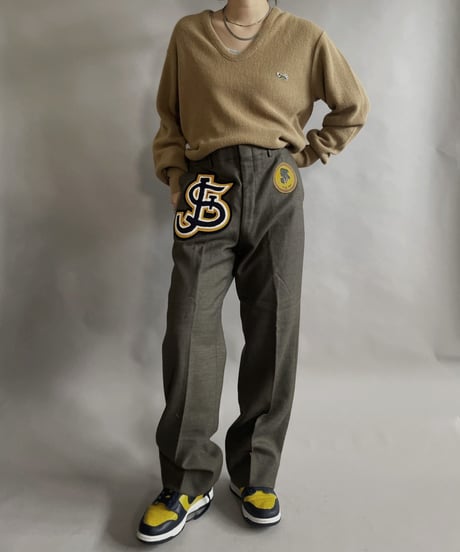 【RE;CIRCLE】 RE Wappen Slacks / 230204-012