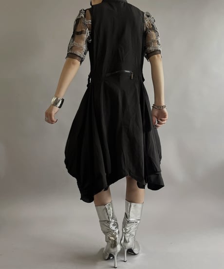 【USED 】Franstyle Design Vest One-Piece /240511-005