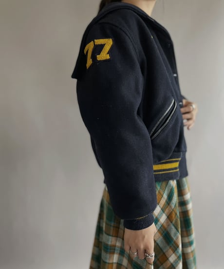 【USED】  Wool Stadium Jacket / 221105-022