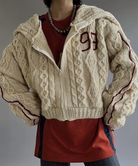 THE TINY SHOP BY MORI RE Aran Knit キャミ THE TINY SHOP BY MORI RE Aran Knit キャミ THE TINY SHOP BY