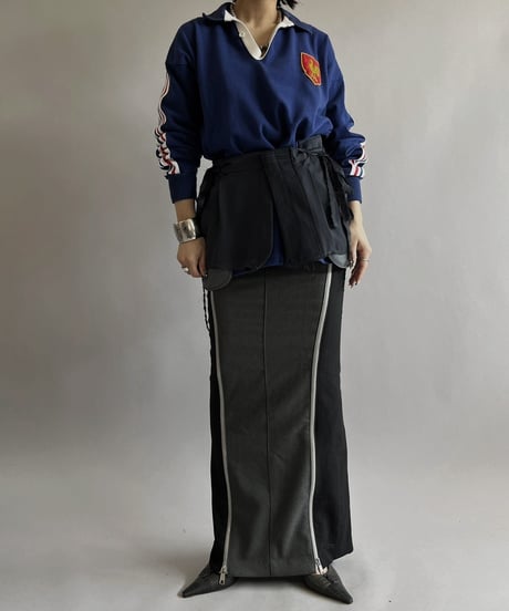 【USED 】CANTERBURY L/S Polo-Shirt/240407-034