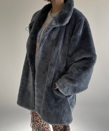【USED】 Fake Fur Jacket /250104-027