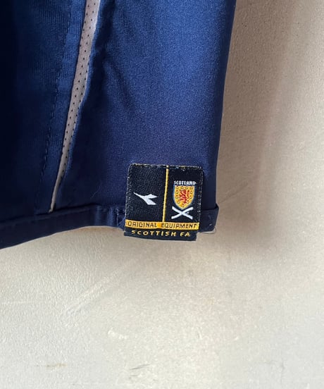 【USED 】DIADOLA SCOTLAND Soccer Shirt /240603-003