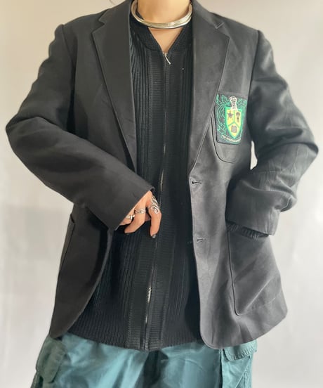 【USED】 'Per Scientiam Ad Meliora' School Jacket / 221217-021
