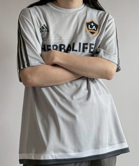【USED】 adidas LA GALAXY Soccer Shirt/ 250607-052