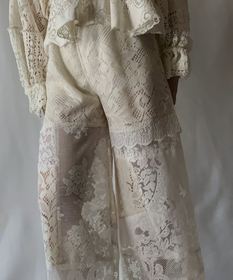 【RE;CIRCLE】 RE Lace Pants③/ 210801-066