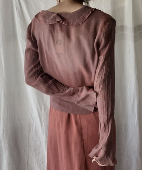 【USED】 See-through L/S Top/210714-024