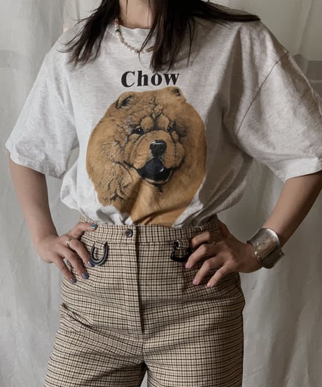 【USED】S/S T-shirt DOG⑧/210604-019