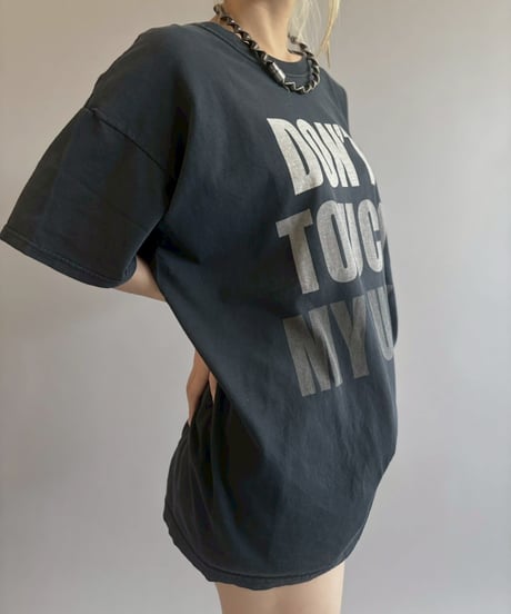 【USED】 FRUIT OF THE LOOM DON'T TOUCH MY JUNK T-Shirt / 260523-009