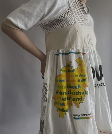【RE;CIRCLE】RE Eco-Friendly Bag Camisole Middle One-piece / 230427-017