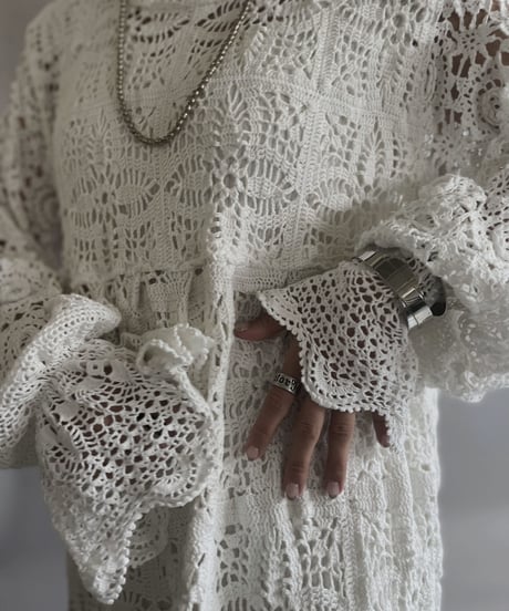 【RE;CIRCLE】 RE Crochet Lace One-piece / 230504-002
