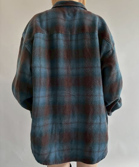 【USED】 STRUCTURE Flannel Shirt /251025-010
