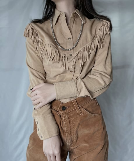 【USED】 Western L/S Shirt/ 220120-042